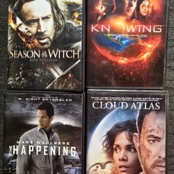 4 DVDs