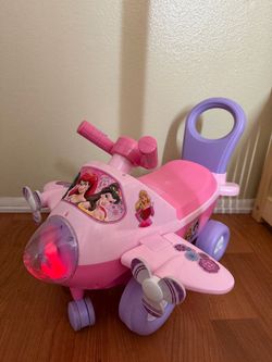 Disney Princess Ride-On Airplane Toy