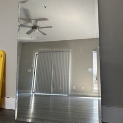 2 Full Wall Mirrors 32 w  48L 