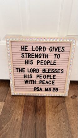 Scripture home decor