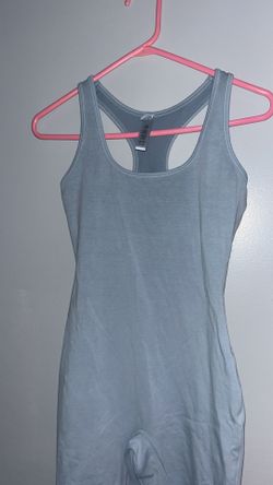 SKIMS Baby Blue Onesie Romper
