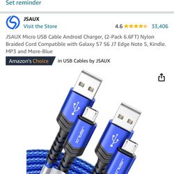Jsaux Charging Cable