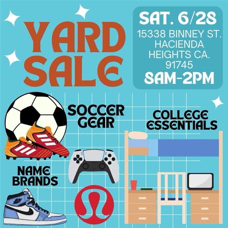 BIG YARD SALE!!! / SAT. June 28th