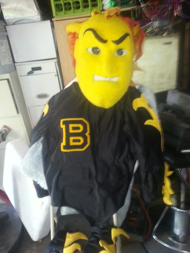 The real deal Burnsville blaze mascot actual mascot