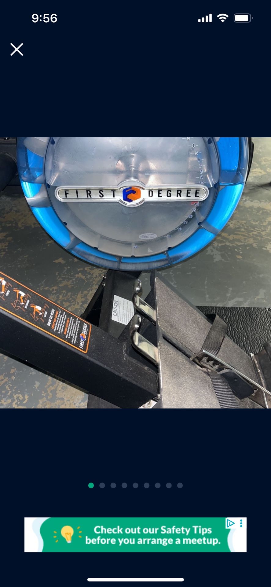 First Degree Fitness Fluid Rower