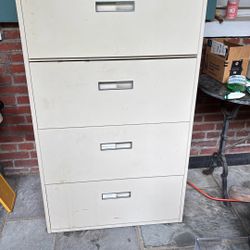 Three Drawer File Cabinet 30”wide 53”tall