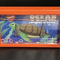 🐢🫧 Kids Water Ring Toss Handheld Game, Feels Like a Nintendo Switch (new)
