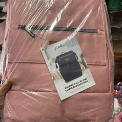 Pink Diaper Bag