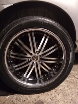 22" Rims and tires TRADE ONLY