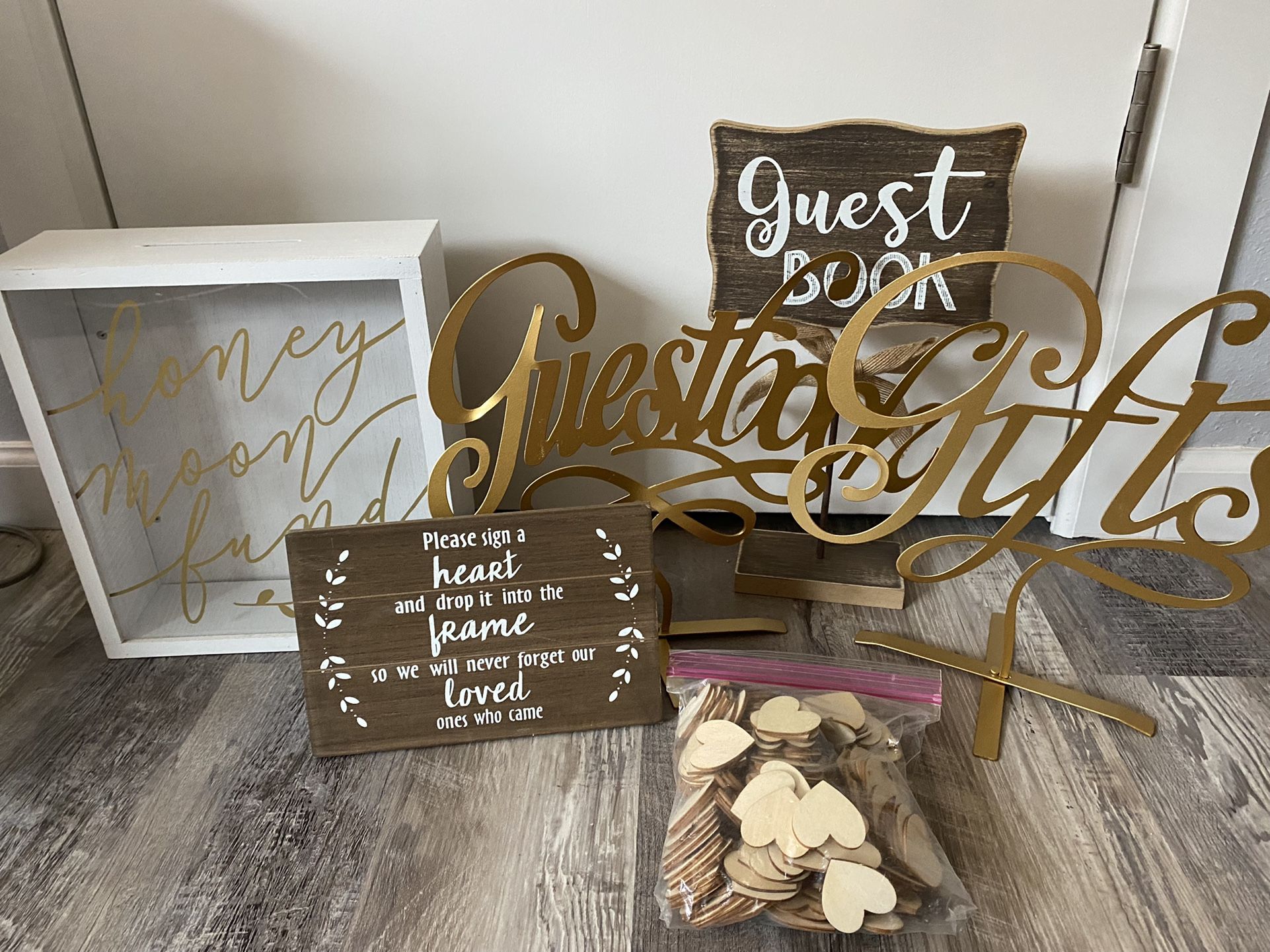 Hobby Lobby Wedding Signs/ Decor