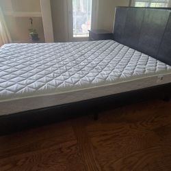 Bed With Night Desk