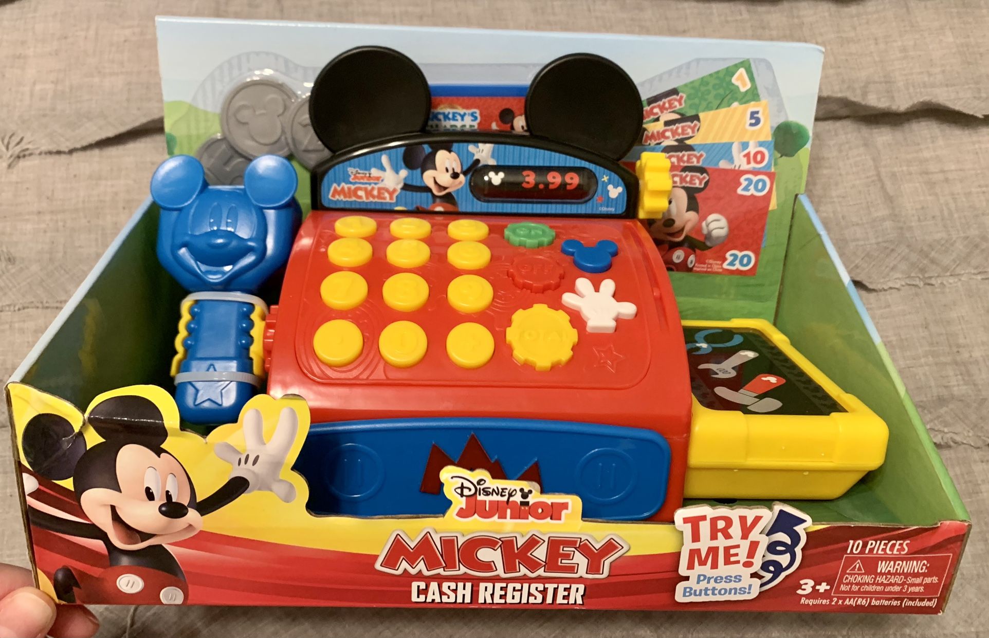 Mickey Cash Register Toy - $20