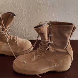 Men's Beleville Work Military Boots 6.5 W 
