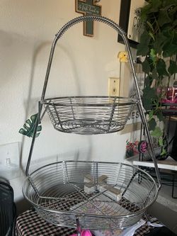Stainless steel fruit basket