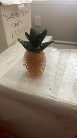 Lenox Glass Pineapple