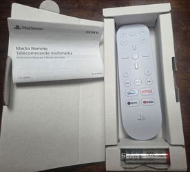 Sony PlayStation PS5 Media Remote with Batteries