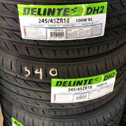 245 45 18 Llantas Nuevas 