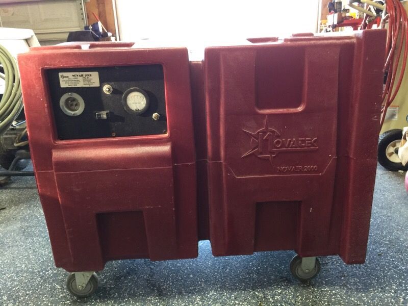Novatek Novair 2000 F2100 Negative Air Machine 110V HEPA Filter
