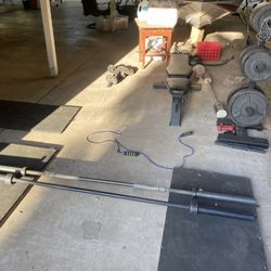 Weights Barbell Bench 