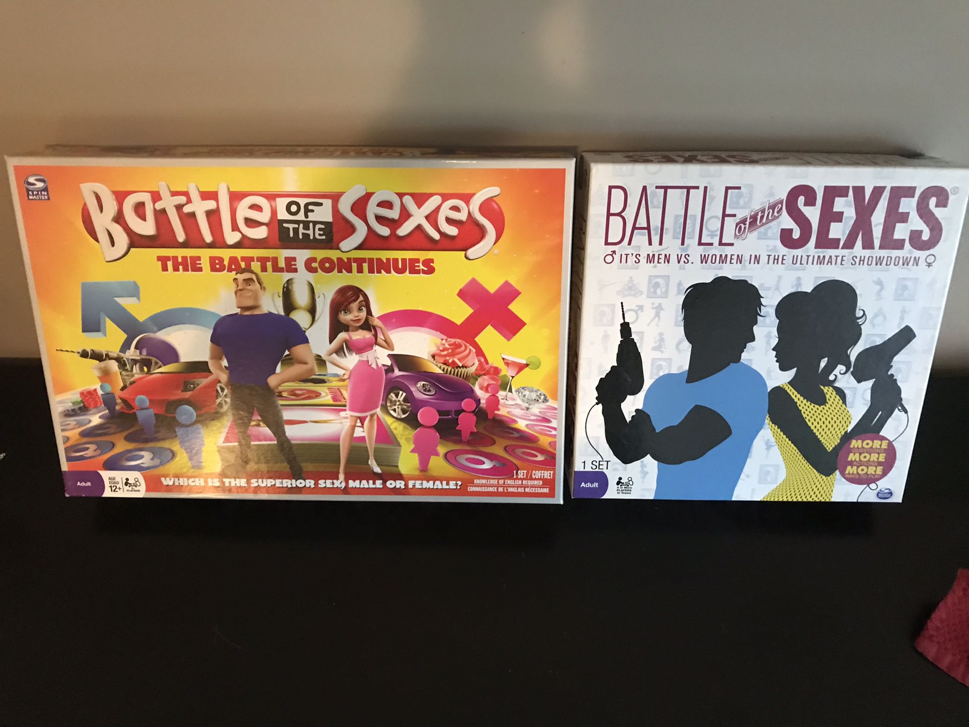 Battle of the sexes board games