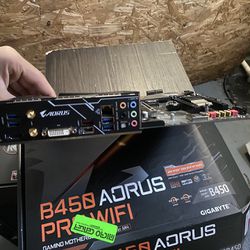 Aorus B450 pro wi-fi motherboard