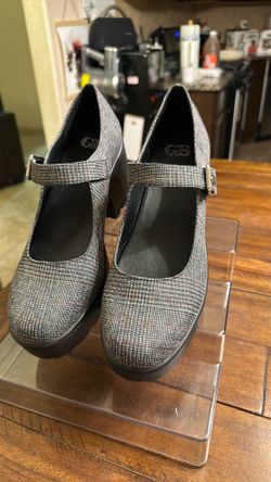 Gianni binni plaid platform Mary Jane’s