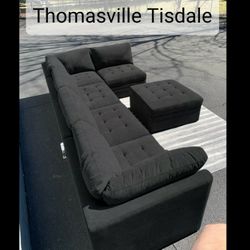 Modular Sectional Couch Sofa With Ottoman 