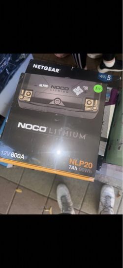 NOCO Lithium NLP20 Group 20 600A 12V 7Ah Lithium Powersport Battery