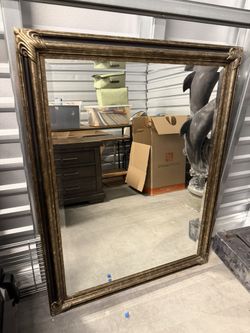 Gold Frame Mirror