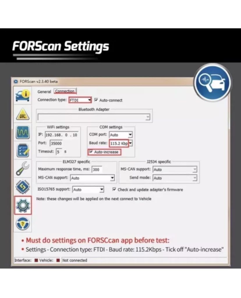 3-DIAGNOSTIC diesel LAPTOP SCANNER & scanner  fit for Ford Lincoln Mazda - Read