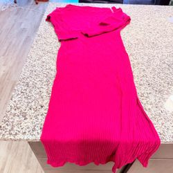 Pink Midi dress
