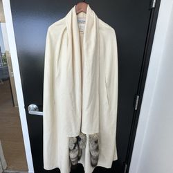 Vintage Alorna Cape with Fur Tails