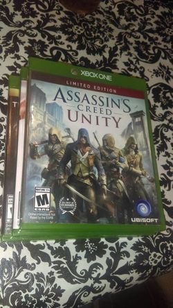 XBOX ONE ASSASSIN'S CREED UNITY