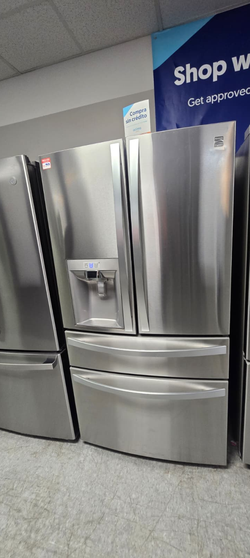 Kenmore Elite French Door 4‑Door Fridge – Stainless, Water & Ice