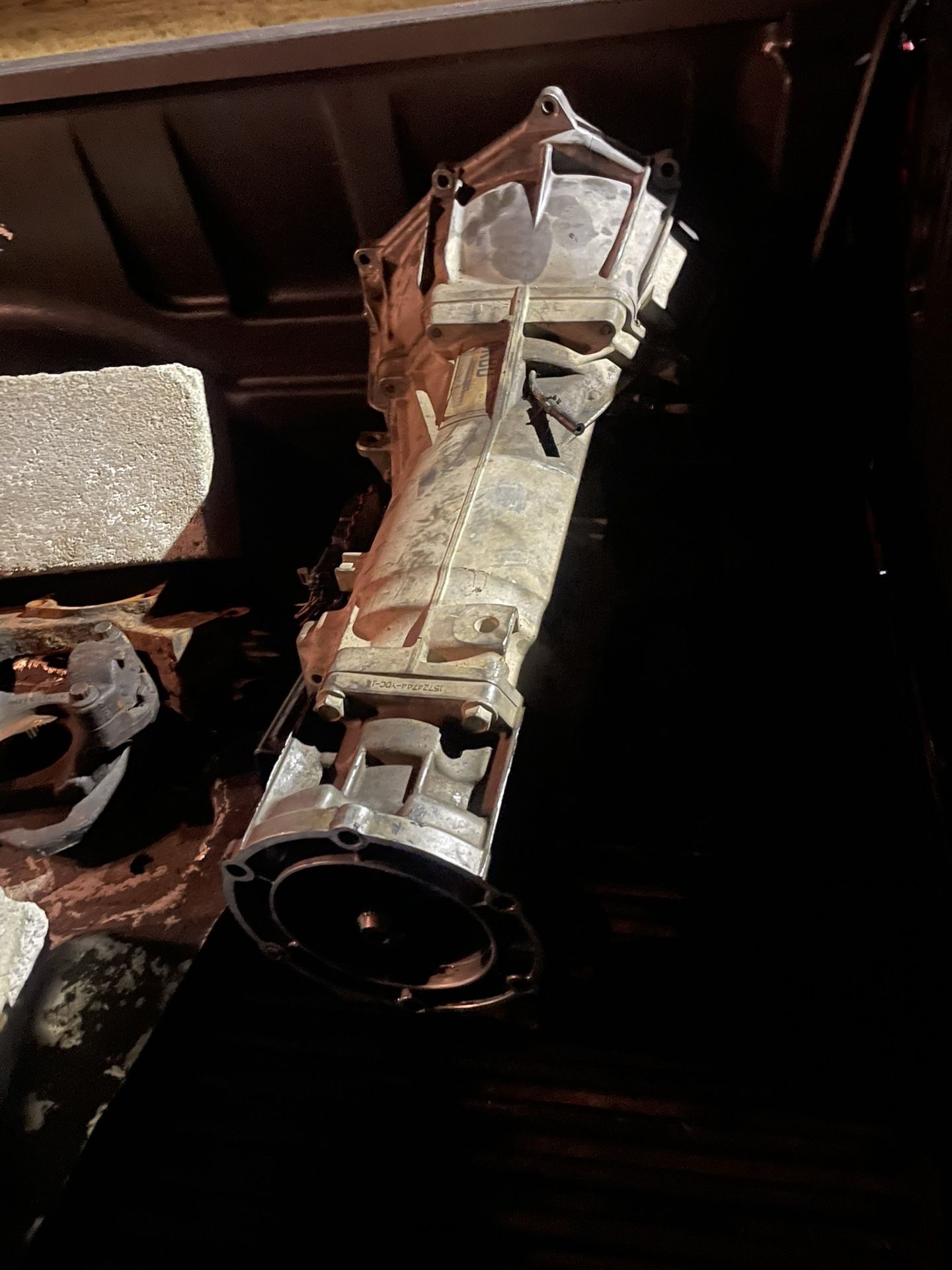 4L60E Transmission Core With Torque Converter 4 Wheel Drive Came Out Of A 2004  Chevrolet Silverado 1500