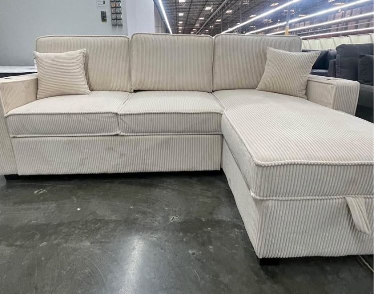 New Sleeper Sectional Couch / Free Delivery
