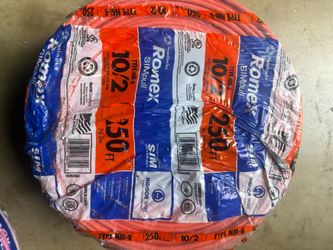 Most Common 10/2 NM-B Wire Romex 250ft 220$