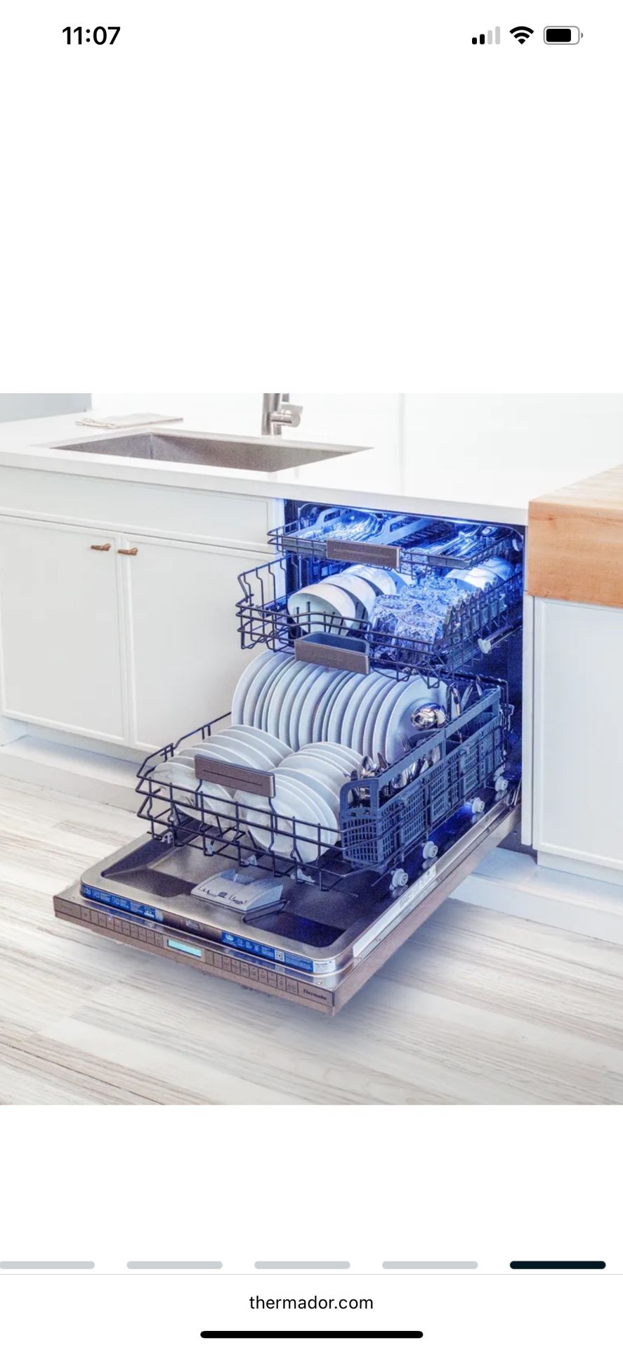 NEW IN. BOX Thermador Stainless Steel Dishwasher
