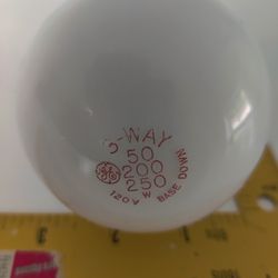 Large Vintage 3-Way Light Bulb