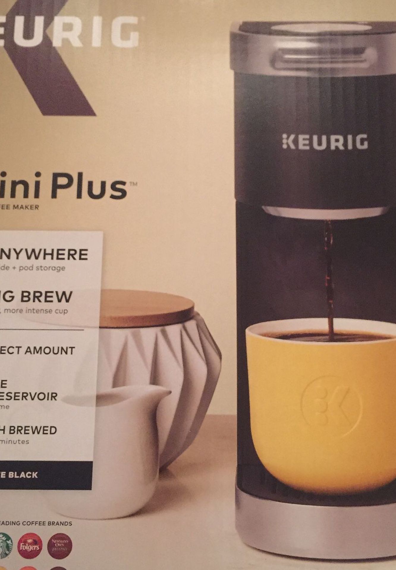 KEURIG coffee maker k- mini plus