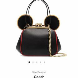 Coach x Disney x Keith Haring Kisslock bag