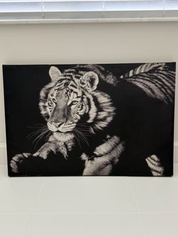 Tiger picture frame