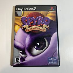 Spyro Enter The Dragon Sony PlayStation 2 PS2, TESTED & WORKING!