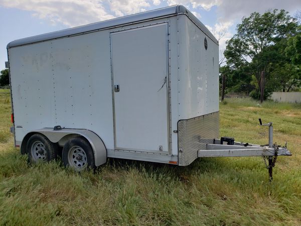 Wells Cargo TANDEM AXLE Trailer 7' x 16' Enclosed Box for Sale in ...