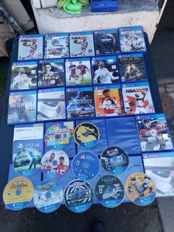 $15! Per Game. 4 for $50! 10 for $100! Playstation 4 PS4 Playstation 5 PS4 Games works. Trade are welcome. All works