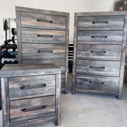 Dresser & Side Table Set