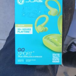 JLAB Go Sport+ True WIRELESS Earbuds 🎧 "Yellow"