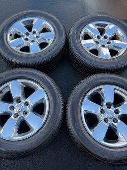 20” Dodge Ram OEM rims wheels NEW TIRES!