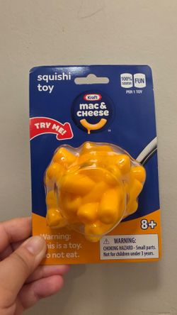 Mac & Cheese Squishy Toy