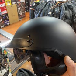 Half Helmet New Dot Motorcycle Helmet $45 
